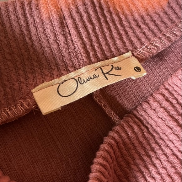 Pink mock neck a-line dress - Picture 3 of 5